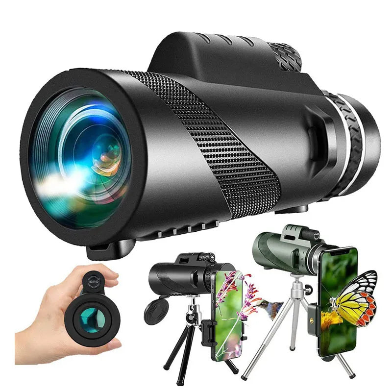 Telescópio Monocular Zoom HD Poderoso