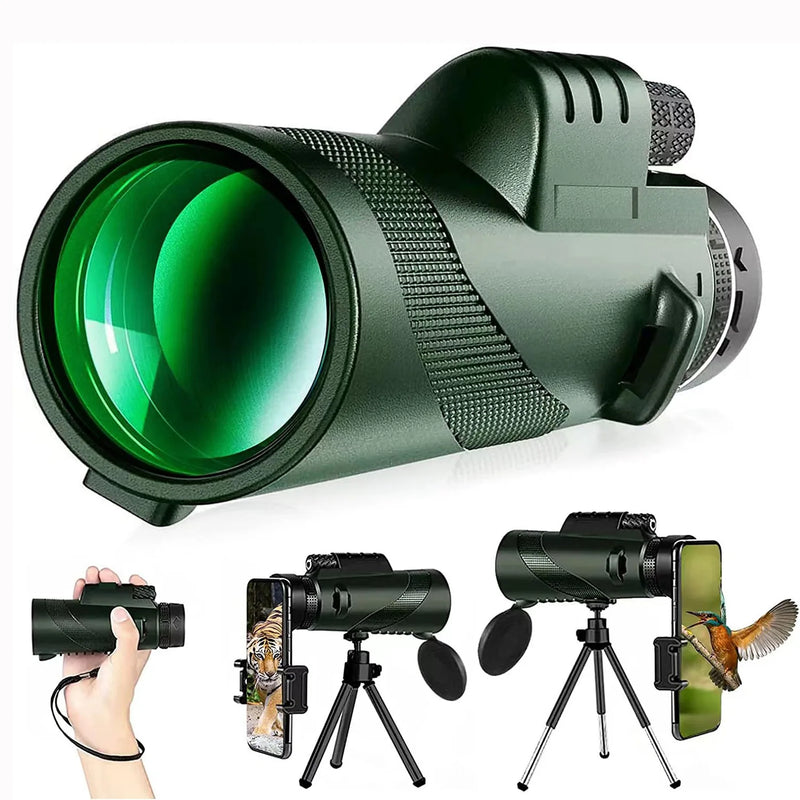 Telescópio Monocular Zoom HD Poderoso